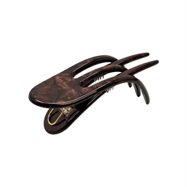 Pico Julie Flat Klemme - Dark Chocolate MOP 